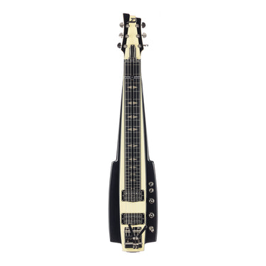Duesenberg Fairytale Split/King Lapsteel - Ivory & Black at Interstellar Guitars
