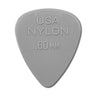 Dunlop Nylon Standard Pick .60mm picks photographed at Interstellar Guitars in San Antonio, TX