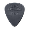 Dunlop Nylon Standard Pick .88mm picks photographed at Interstellar Guitars in San Antonio, TX
