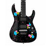 ESP USA Custom Shop Horizon II - Cosmic Gumball - Silver Sunburst- Front View at Interstellar Guitars