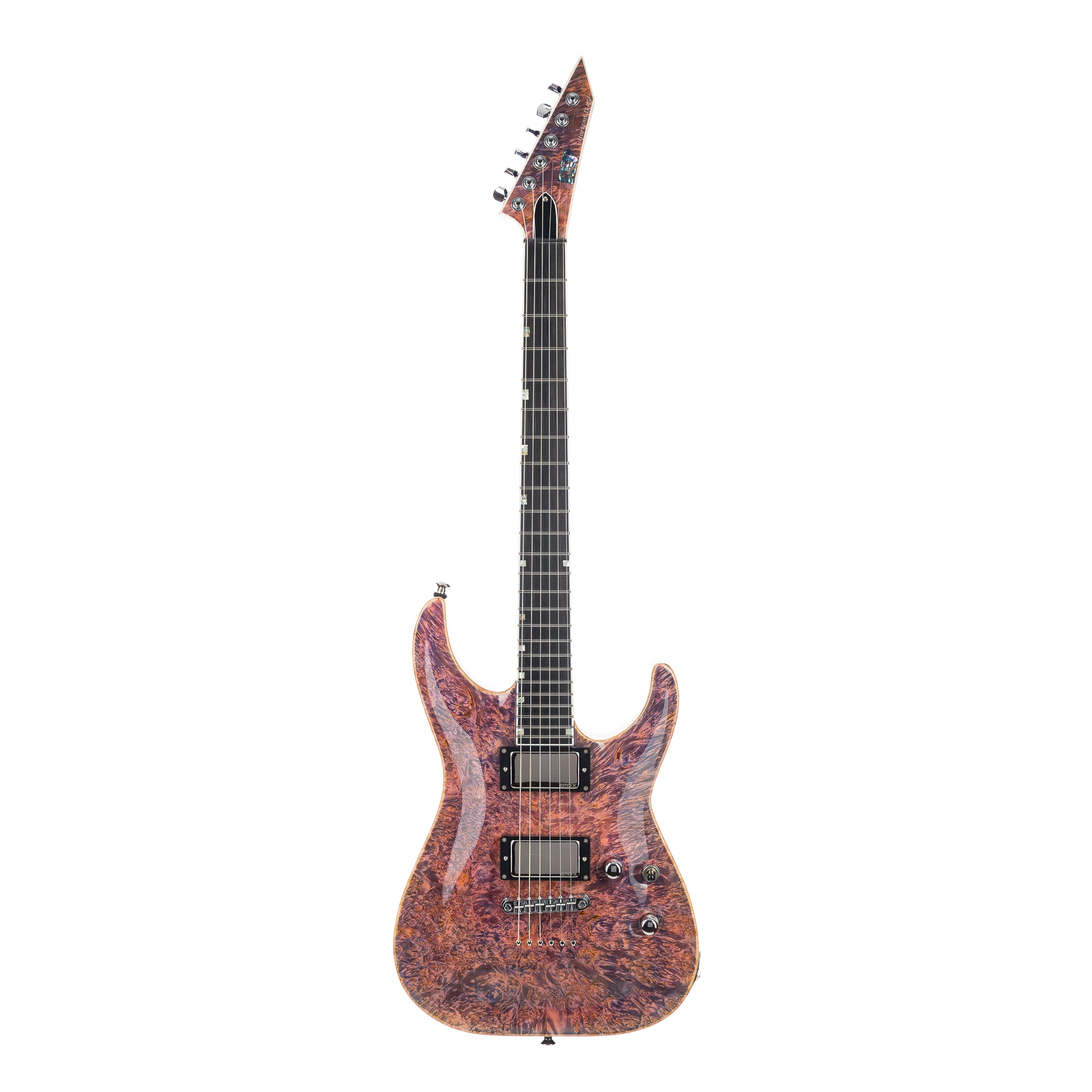 ESP USA Limited Horizon II Burl - Pink Carmine | Interstellar Guitars