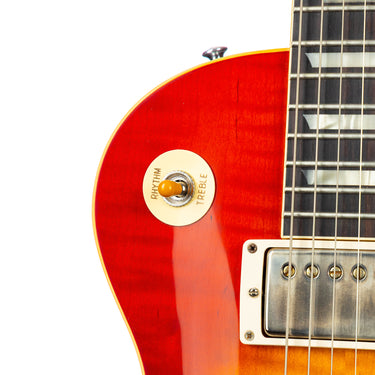 Gibson Custom Shop '60 Les Paul VOS Washed Cherry - Toggle Switch Detail at Interstellar Guitars