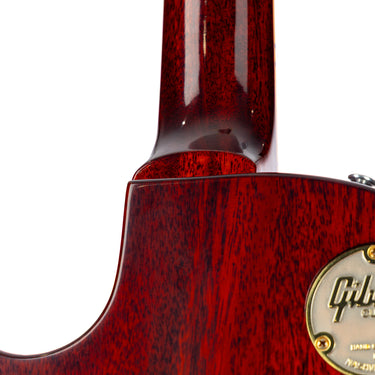 Gibson Custom Shop '60 Les Paul VOS Washed Cherry - Neck Heel Joint at Interstellar Guitars