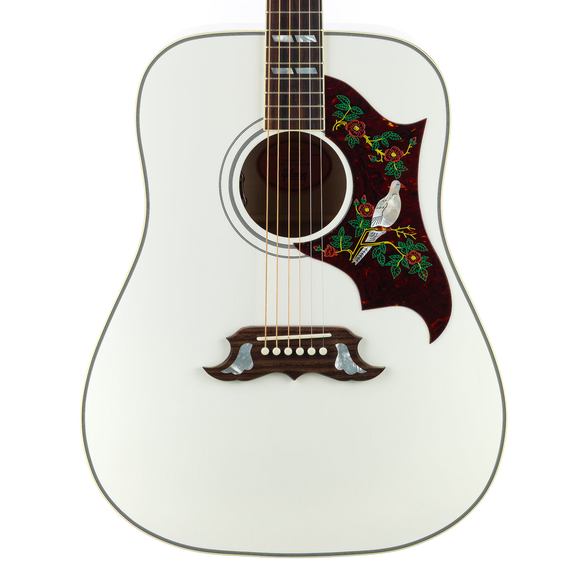 Gibson Custom Shop Dove Alpine White - GHII LTD | Interstellar Guitars