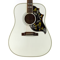 Gibson Hummingbird Maple - Alpine White Gloss