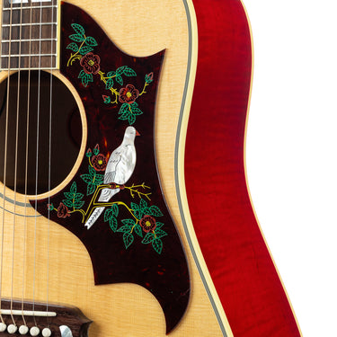 Gibson Dove Original Antique Natural - Binding Detail at Interstellar Guitars