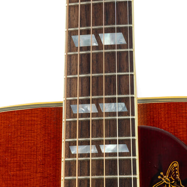 Gibson Murphy Lab 1960 Hummingbird - Back Detail at Interstellar Guitars