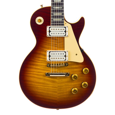 Gibson Custom Shop GHII 1959 Les Paul Standard Reissue - Dark Cherry Burst Gloss at Interstellar Guitars