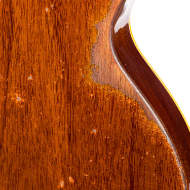 Gibson Murphy Lab '59 Les Paul BOTB #86 - Back Body Aging Detail at Interstellar Guitars