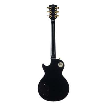 Gibson Custom Shop Les Paul Custom Ebony - Headstock Detail at Interstellar Guitars