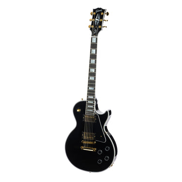 Gibson Custom Shop Les Paul Custom Ebony - Body Detail at Interstellar Guitars