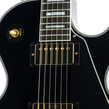 Gibson Custom Shop Les Paul Custom Ebony - Tuners Detail at Interstellar Guitars