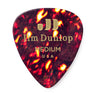 Dunlop Celluloid Shell Pick - Medium picks photographed at Interstellar Guitars in San Antonio, TX