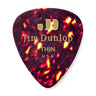 Dunlop Celluloid Shell Pick - Thin picks photographed at Interstellar Guitars in San Antonio, TX