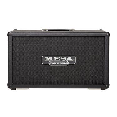 Mesa Boogie 2x12 Rectifier Horizontal Cabinet - Black Bronco / Black Grille