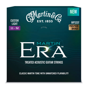 Martin Era Treated Acoustic Guitar Strings Custom Light MP353T - .011 - .052