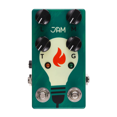 Jam Pedals LucyDreamer Overdrive effect pedal photographed at Interstellar Guitars in San Antonio, TX