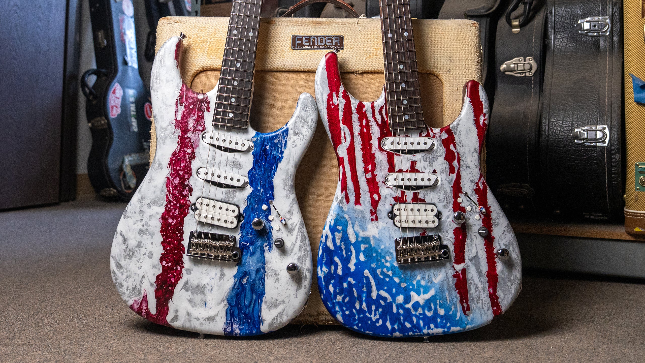EGDE／『STARS AND STRIPES』シングレット S-M James Tyler Studio Elite HDX Stars and Stripes Shmear