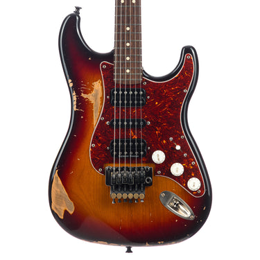 LSL Saticoy Mick Mars Tribute Heavy Aging - 3 Tone Sunburst