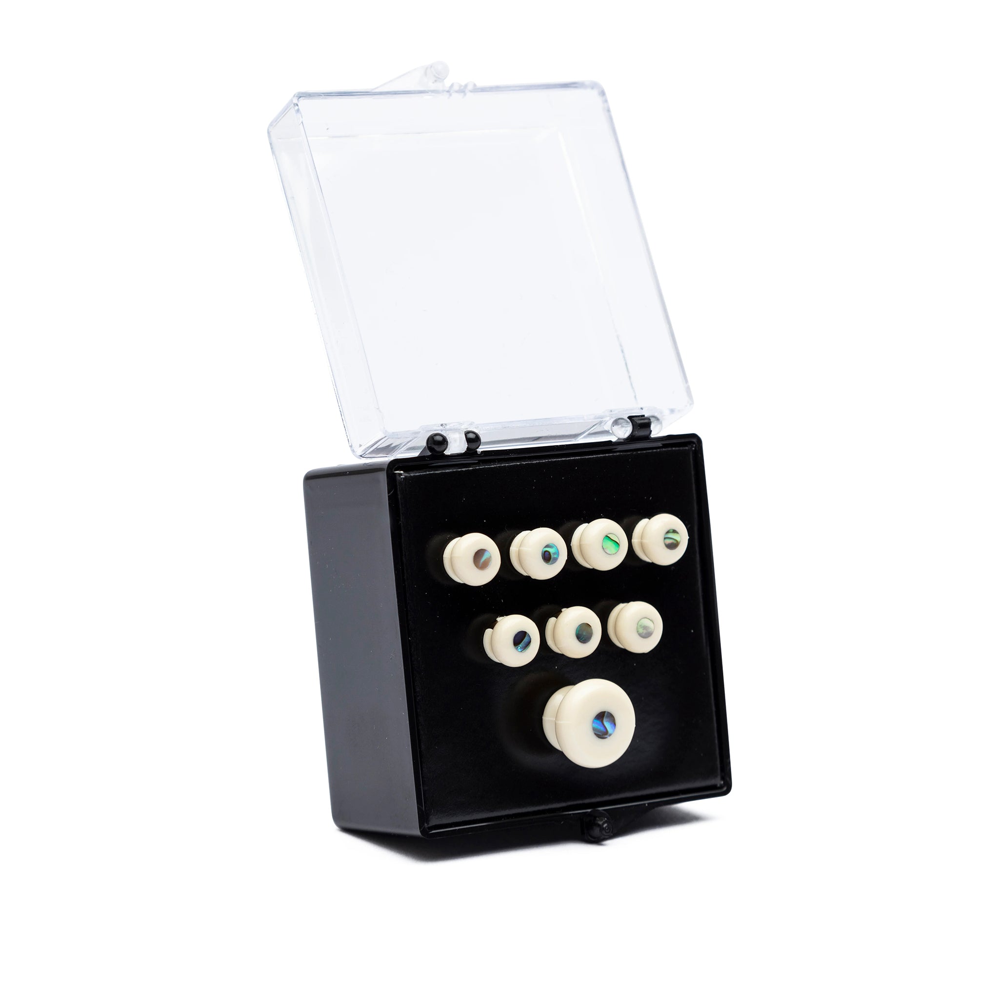 Martin Pearl Inlaid Bridge Pins & Endpins (White) – Interstellar Guitars