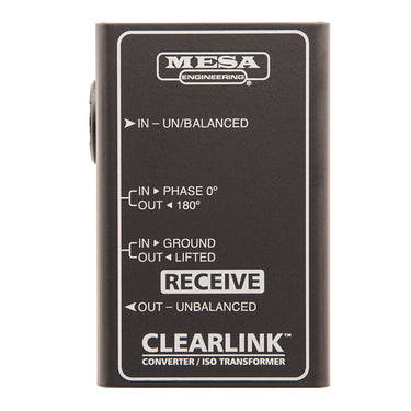 Mesa Boogie Clearlink (Receive) Converter / ISO Transformer signal management photographed at Interstellar Guitars in San Antonio, TX