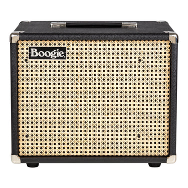 Mesa Boogie 1x12 Vintage Thiele Cabinet - Black Bronco w/Wicker Grille, Metal Corners at Interstellar Guitars