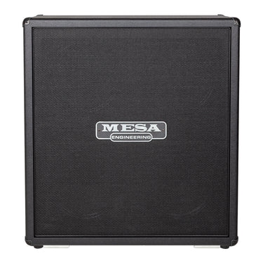 Mesa Boogie 4x12 Rectifier Traditional Straight Cabinet - Black Bronco / Black Grille at Interstellar Guitars