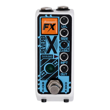 Rainger FX Reverb-X reverb pedal with IGOR pressure pad controller at Interstellar Guitars