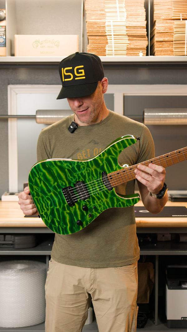 Anderson Guitarworks Angel available at Interstellar Guitars in San Antonio, Texas. 
